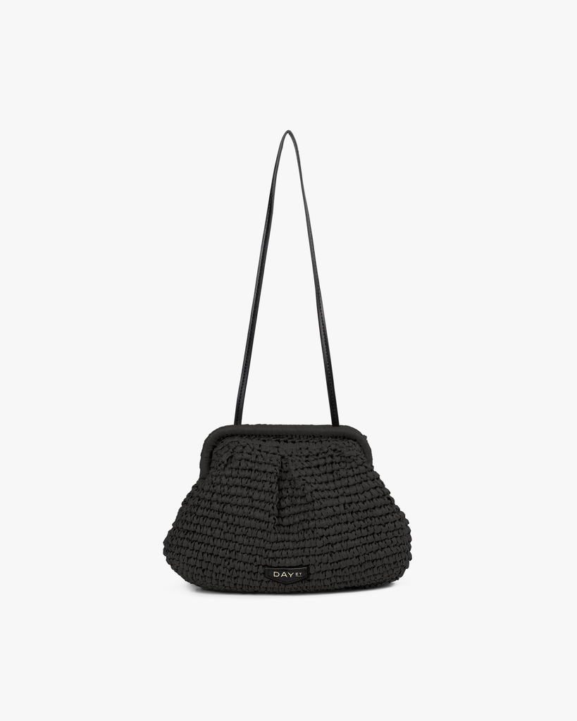 Day City Straw Clutch